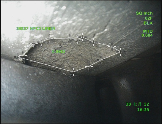 3D測量避開紅區的取點 3D測量避開紅區的取點