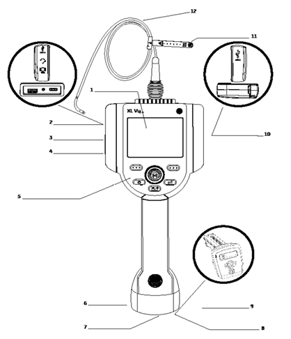 高清工業(yè)視頻內(nèi)窺鏡XLVu 高清工業(yè)視頻內(nèi)窺鏡XLVu